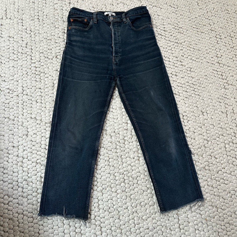 Re/done Straight Leg Jeans